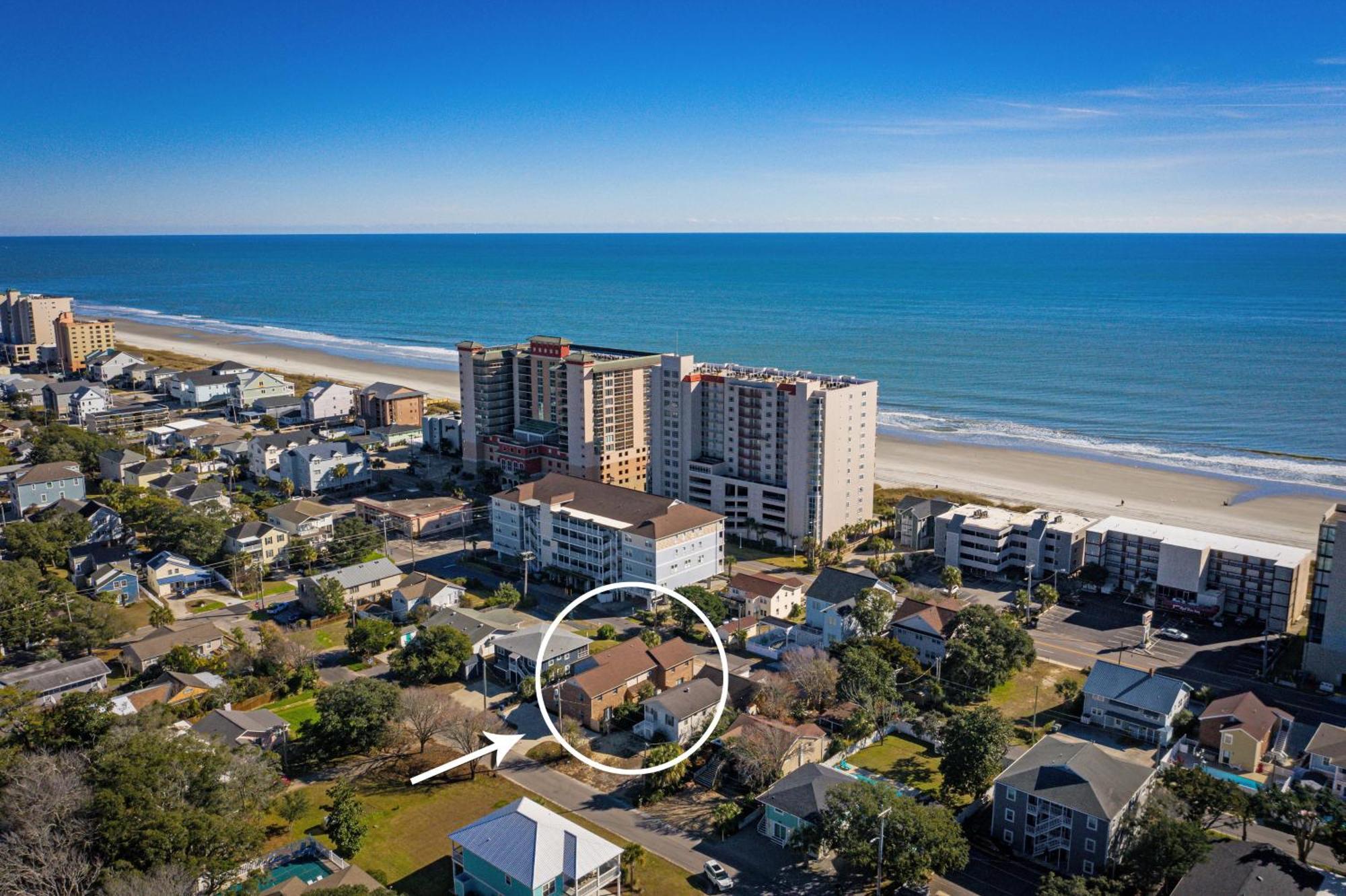 הוילה מירטל ביץ' 1408 Perrin Dr, Unit A - Ocean Walk Sleeps 8 מראה חיצוני תמונה